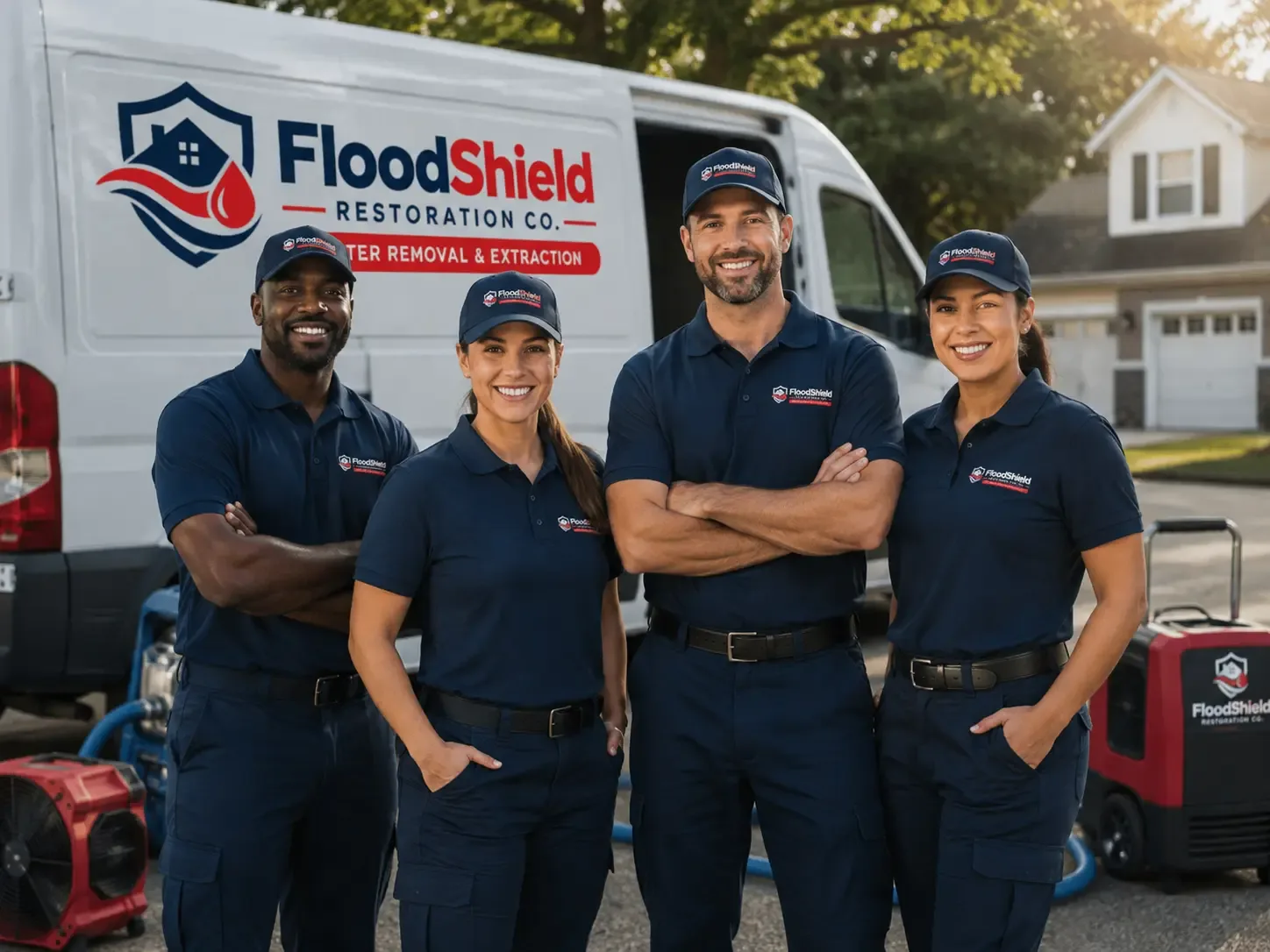 Flood Damage Restoration company in Chamisal, NM